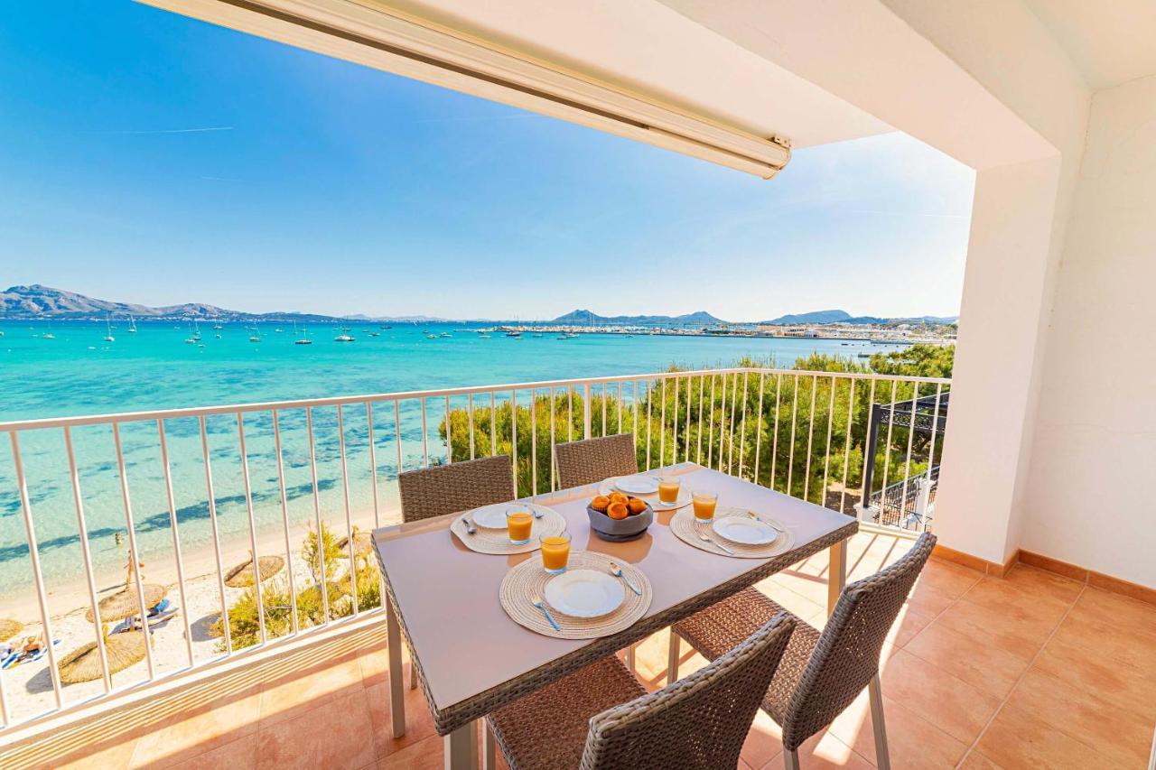 Seafront Apartment Voramar 31 By Sealand Villas Port de Pollença Kültér fotó